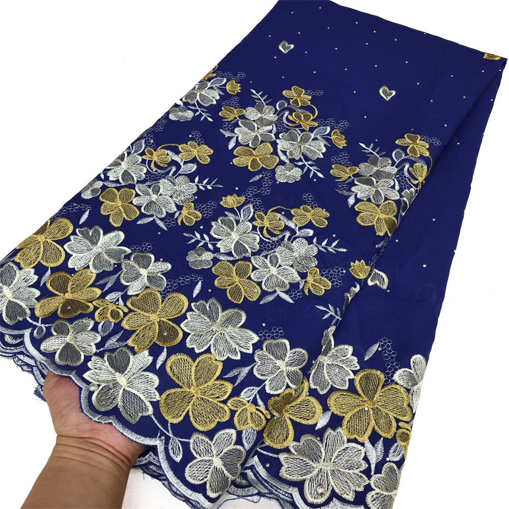 Nouveau Voile Suisse Luxe 2025 5 Yards de Pure Élégance Tissu Haute Qualité pour Tenues Raffinées
