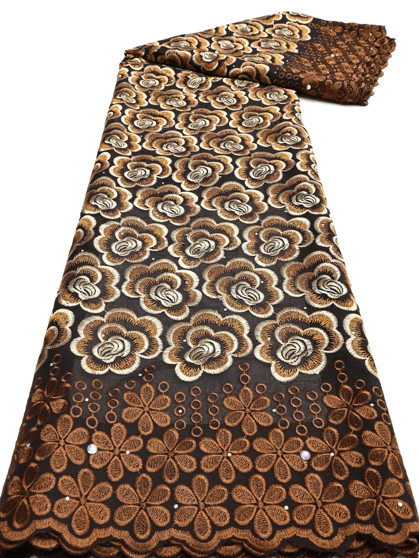Nouveau Voile Suisse Luxe 2025 5 Yards de Pure Élégance Tissu Haute Qualité pour Tenues Raffinées